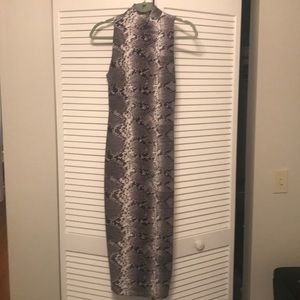 Elizabeth and James snakeskin dress size 2